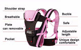0-30 Months Breathable Front Facing Baby Carrier 4 in 1 , Comfortable Sling Backpack Pouch Wrap.