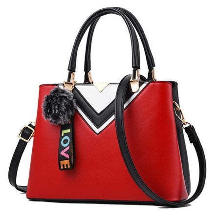 Luxury Women PU Leather Bag Duo, Fashion Handbags, Shoulder & Crossbody Bags.