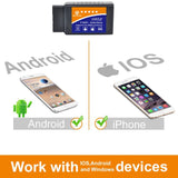 Wireless OBD2 Car Scan Tool, Car Diagnostic Tool. IOS, Android, iPhone And Windows.