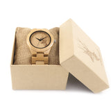 Men's Bamboo Watch With Gift Box. Great Gift!