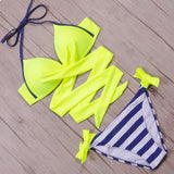 2018 Meridia Criss Cross Bandage Style Bikini, Low Waist Bikini Set.