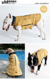 Winter Reversible Retro Dog Jacket. Comfy Fit, Easy To Put On. High Quality Dogs Coat.
