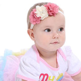 Baby Girl's Headbands Chiffon Flower, Sweet Hair Accessories for Newborn Toddler and Kids.