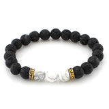 Fashion High Quality 8 MM Lava Stone Beads Bracelet For Men or Women, Perfect Gift!