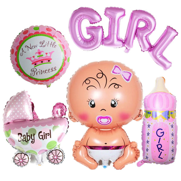 baby shower balloons girl, baby shower girl decorations