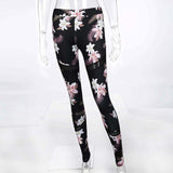 Women's Fitness Suit Set, Floral Printed Sexy Top And Legging. 2018 Summer Collection.