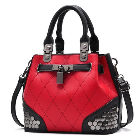 Fashion Women Vintage Style Handbags, PU Leather Shoulder & Crossbody Bag.