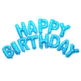 happy birthday foil balloons