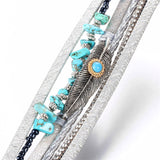 Bohemian Multiple Layers Vintage Charms Leather Bracelets. Hot Sellers!