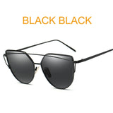 Meridia Cat Eyes Sunglases With Polarized HD Mirror Lens. Amplify Your Style!